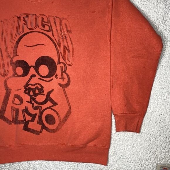 No F@cks RYO Reworked Vintage Olympics Sweatshirt: Size Large - Picture 6 of 12